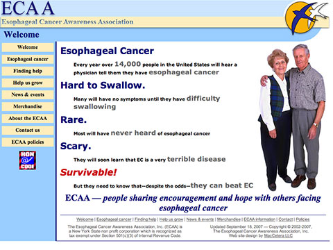 Esophageal Cancer Awareness Association